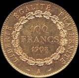 100 francs 1908